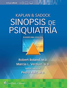portada Kaplan & Sadock Sinopsis de Psiquiatría (12ª ed)