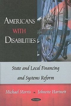 portada americans with disabilities: state and local financing and systems reform (en Inglés)