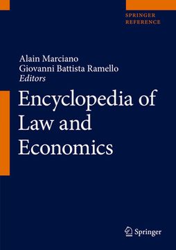 portada Encyclopedia of Law and Economics (en Inglés)