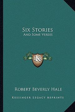 portada six stories: and some verses (in English)