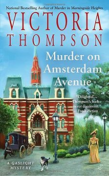 portada Murder on Amsterdam Avenue (a Gaslight Mystery) (en Inglés)