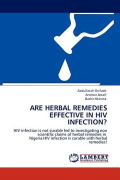portada are herbal remedies effective in hiv infection? (en Inglés)