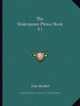 portada the shakespeare phrase book v1 (in English)