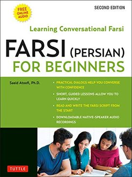 portada Farsi (Persian) for Beginners: Learning Conversational Farsi - Second Edition (Free Downloadable Audio Files Included) (en Inglés)