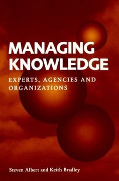 portada Managing Knowledge: Experts, Agencies and Organisations 