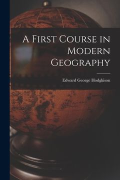 portada A First Course in Modern Geography