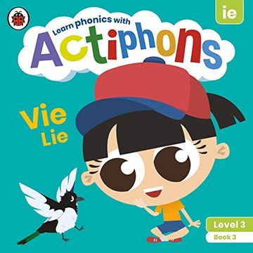 portada Actiphons Level 3 Book 3 vie Lie: Learn Phonics and get Active With Actiphons! (en Inglés)