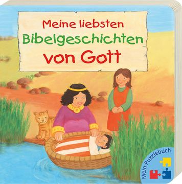 portada Mein Puzzlebuch: Meine Liebsten Bibelgeschichten von Gott: Pappbilderbuch mit 6 Puzzles mit je 6 Teilen Pappbilderbuch mit 6 Puzzles mit je 6 Teilen (in German)
