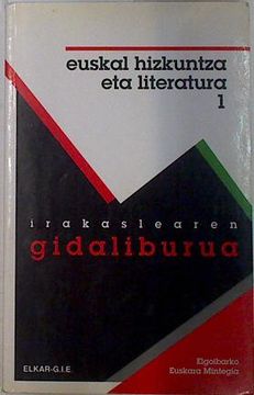 portada Euskal Hizkuntza eta Literatura 1. Gida
