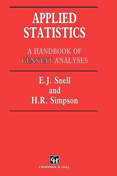 portada applied statistics: handbook of genstat analysis (en Inglés)
