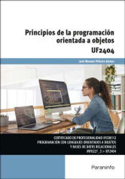 portada Principios de la Programacion Orientada a Objetos Uf2404 (in Spanish)