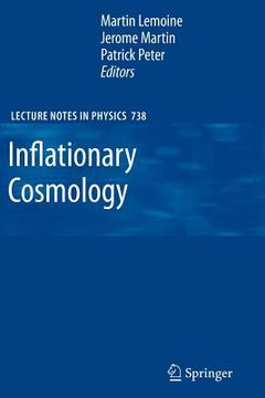 portada inflationary cosmology (en Inglés)