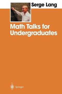 portada math talks for undergraduates (in English)