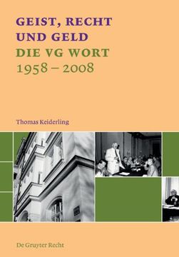 portada Geist, Recht Und Geld = Intellect, Law and Money (German Edition)