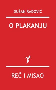portada O plakanju (Serbian Edition)