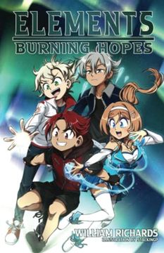 portada Elements Volume 3 (Light Novel): Burning Hopes (in English)