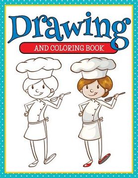 portada Drawing And Coloring Book (en Inglés)