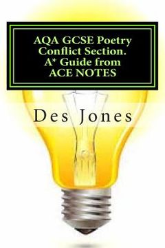 portada AQA GCSE Poetry Conflict Section. A* Guide from ACE NOTES (in English)