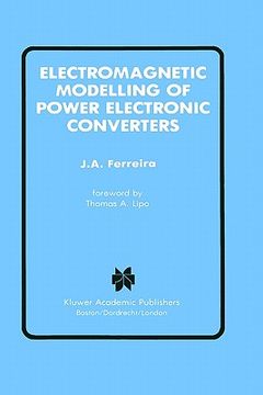 portada electromagnetic modelling of power electronic converters (en Inglés)
