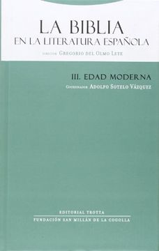portada Biblia en la Literatura Española. Iii. Edad Moderna (in Spanish)