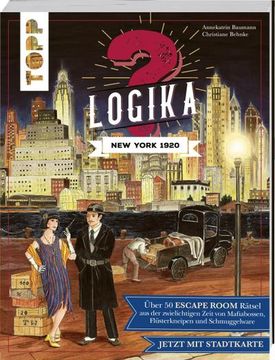 portada Logika - new York 1920: Logikrätsel für Zwischendurch von Leicht bis Schwer (en Alemán)