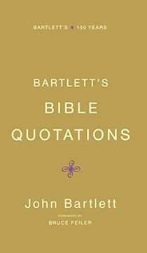 portada Bartlett's Bible Quotations (en Inglés)