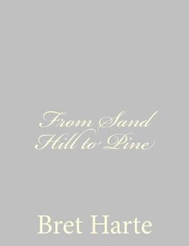 portada From Sand Hill to Pine (in English)