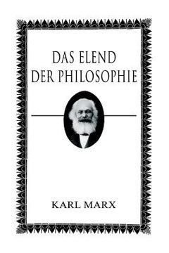 portada Das Elend der Philosophie (en Inglés)
