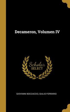 portada Decameron, Volumen iv 