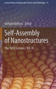 portada self-assembly of nanostructures (en Inglés)