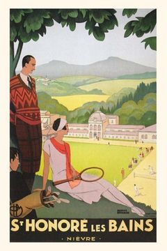 portada Vintage Journal Poster for St. Honore les Bains Poster (en Inglés)