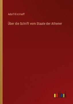 portada Über die Schrift vom Staate der Athener (en Alemán)