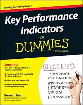 portada Key Performance Indicators For Dummies (en Inglés)