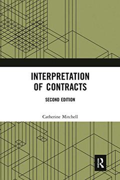 portada Interpretation of Contracts (en Inglés)