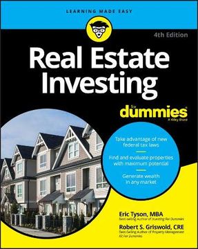 portada Real Estate Investing for Dummies (For Dummies (Business & Personal Finance)) (en Inglés)