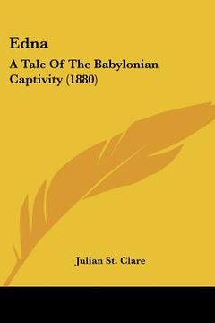 portada edna: a tale of the babylonian captivity (1880) (en Inglés)