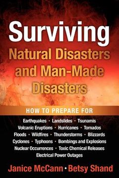 portada surviving natural disasters and man-made disasters (in English)