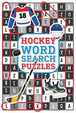 portada Hockey Word Search Puzzles 