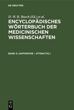 portada (Antipathie - Attractio. ) (in German)