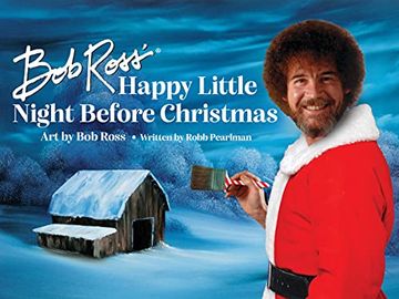 portada Bob Ross'Happy Little Night Before Christmas 