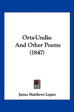 portada orta-undis: and other poems (1847) (en Inglés)