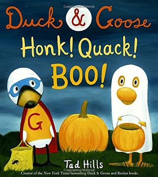 portada Duck & Goose, Honk! Quack! Boo! (en Inglés)