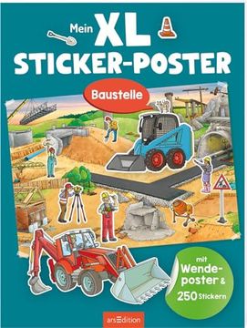 portada Mein xl Sticker-Poster Baustelle (in German)