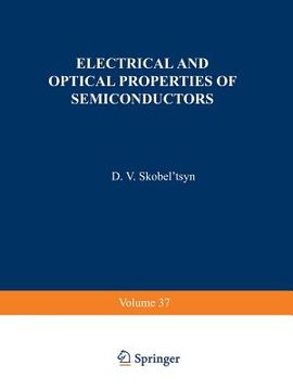 portada Electrical and Optical Properties of Semiconductors (en Inglés)