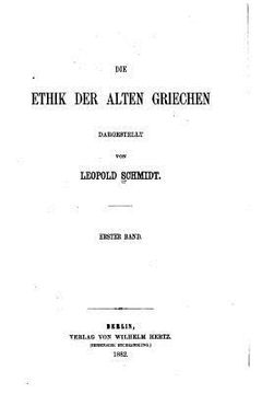portada Die Ethik der alten Griechen (in German)