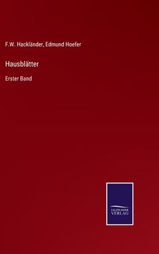 portada Hausblätter: Erster Band (en Alemán)