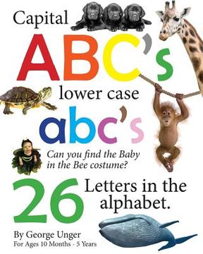 portada Capital ABC's lower case abc's 26 Letters in the alphabet (en Inglés)