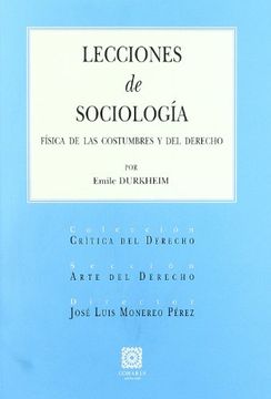 portada Lecciones de Sociologia (in Spanish)