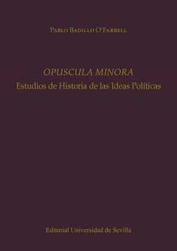 portada Opuscula Minora (in Spanish)