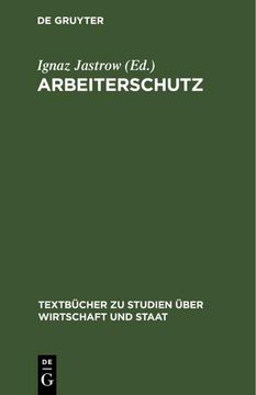 portada Arbeiterschutz (en Alemán)